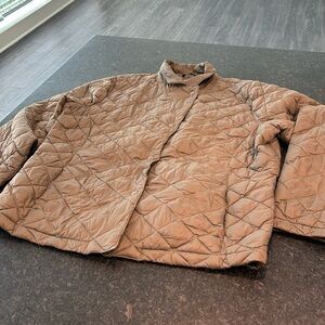 L.L. Bean Quilted Jacket in Brown